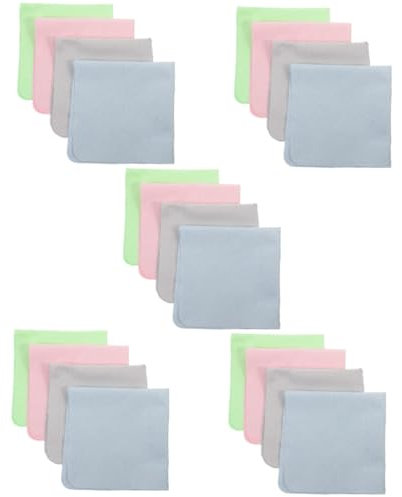 FOMIYES 5 Sätze Tuch Abwischen Bildschirmreiniger Bildschirm Reiniger Schmuckputztuch Reinigungstuch Für Schmuck Tücher Für Wischtücher Große Reinigungstuchgläser Wildleder- 4 Stück * 5