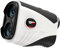 Telemetro laser da golf con pendenza, ingrandimento 7x, impermeabile IP54, batteria ricaricabile, con striscia magnetica, 1000 m, con blocco per palo (bianco perlato)