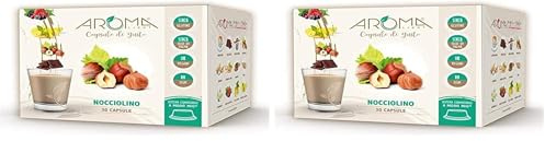 Aroma Light 30 Capsule Di Nocciolino - Compatibile con Lavazza A Modo Mio - 220 g