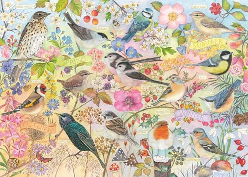Birds of the Seasons - 1000 Piece Jigsaw Puzzle