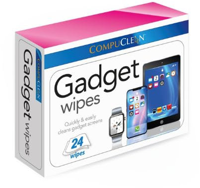 Gadget Cleaning Wipes 24 Pack – Anti-Static, Streak-Free Streak-Free Wipes for Phones, Screens & Laptops
