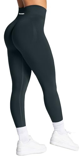 TAYOEA Sport Leggings Damen mit Scrunch Butt Push Up Booty Lifting Sporthose Blickdichte Nahtlos sportleggins für Yoga Gym Alltag