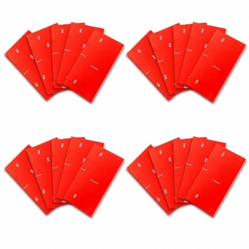 XIANJIA 20 Stücke Doppelseitiges Klebeband Extra Stark Klein 25x45mm | Hochleistungs Klebepads Auto Ohne Rückstände für Dashcam Elektronische Parkuhr