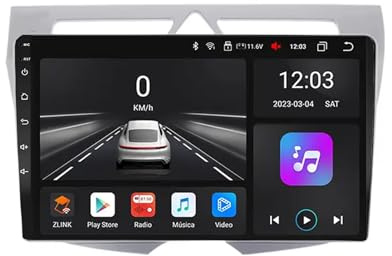 WOMGKDA 9 Pouces Autoradio Android 15 Lecteur multimédia à écran Tactile Car Radio pour Kia Morning Picanto 2007-2010 avec sans Fil BT/FM/Lien Miroir/Charge Rapide/Caméra de Recul(A 2+32G)