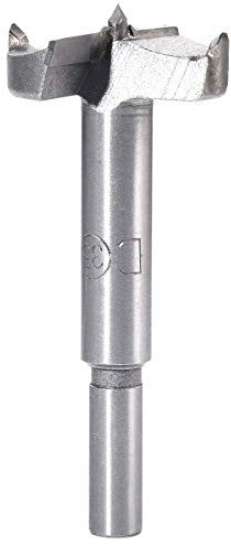 KATUR Broca de barrena Forstner de 35 mm, sierra de orificio de bisagra para carpintería, corte de vástago redondo con punta de carburo para bisagra, madera contrachapada, MDF, herramienta CNC