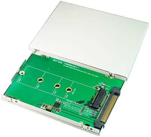 ZTC Sky Adapter Converts M.2 PCIe NVMe SSD to U.2 Enclosure