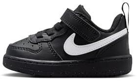 Nike Court Borough Low 2 (GS) Sneaker, Black/White, 40 EU