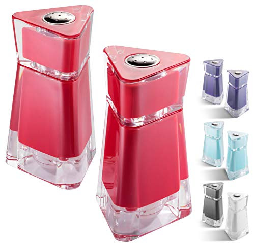 Salière et poivrière Rouge