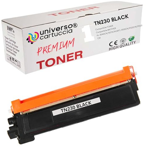 UniversoPatronen® Toner No OEM kompatibel für Brother HL 3040 3070 / MFC 9120 9320 CN / DCP 9010 TN230 BK
