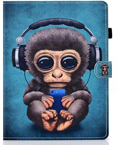 9-10.5 Inch Tablet Case Universal, PU Leather Protective Case Stand Cover for MediaPad T3/T5 10, iPad 10.2 2019, Samsung Tab A 10.1/Tab E 9.6, Lenovo Tab E10, Fusion5 10.1