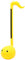 Otamatone Regular Yellow Elektronisches Musik Instrument, Tragbar Digitale Musikinstrumente Synthesizer, Kinder Teenager Erwachsene, Spaß Coole Geburtstag Weihnachten Geschenk Spielzeug