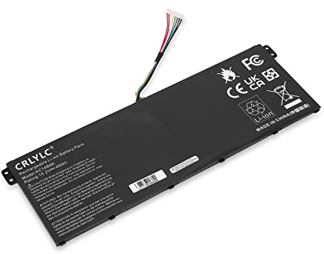 CRLYLC AC14B8K 4ICP5/57/80 AC14B3K Notebook Laptop Akku für Acer Aspire R3-131T R5-471T R7-372T R7-371T E5-721 E5-731 E5-771G ES1-711 E3-112 ES1-111M A515-41G A515-51G A515-52G A517-51G A715 Batterie