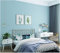 Bleu Ciel Papier peint intissé 9,5 x 0,53 m Couleur Pure Papier peint 3D Couleur Unie Papier peint Minimaliste non tissé pour la maison Chambre Salon Papier peint Décoration murale