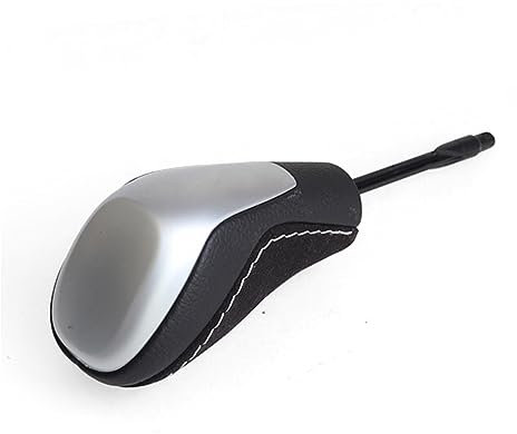 Qiong store Automatischer Schaltknauf, Getriebegriff, Schalthebel, Hebelkopf for Ändern des Niveaus, mit Alcantara, kompatibel mit BMW E81, E82, E87, E90, E92, E93 (Color : A)