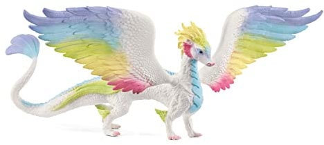 SCHLEICH 70728 Regenbogendrache, ab 5 Jahren, BAYALA - Spielfigur, 34 x 23 x 11 cm