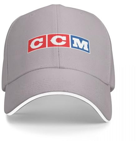 ZAMASS Basecap CCM Retro Eishockey Logo 2 Baseball Cap Papa Hut Mann Caps Mädchen Hüte Männer Geschenk