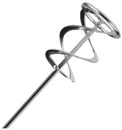 Wendelrührer 450 x 85 mm, Mörtelrührer, Rührwerk, SDS Gewinde, 45 cm lang, 85 mm Durchmesser, für schnell und einfaches Mischen von Granulat, Mörtel, Fugenmörtel, Putze und Spachtelmassen