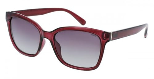 INVU Damen Sonnenbrille B2211C Polarisierte Gläser 100% UV PROTECT Bordeaux, bordeaux