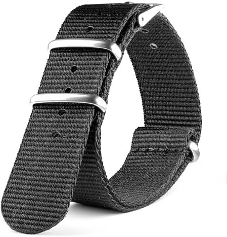 Neckarian NATO Strap 22mm Army Uhrenarmband Nylon G10 Military Watch Band für Männer Frauen Unisex