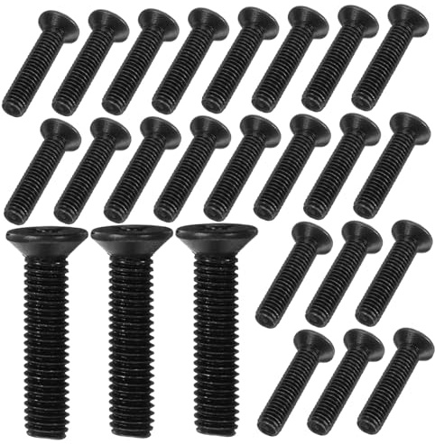 TOPBATHY 50pcs Power Tool Accessories Chuck Screw Kit Bolt Locking Screw for Drill Chuck Replacement