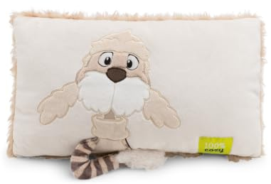 NICI Kissen Hund Jaxs 43x25cm - 63254 | Weiches Plüsch-Dekokissen, liebevolles Wohnaccessoire für Kinderzimmer, Sofa & Bett, süße Geschenkidee für Kinder & Fans