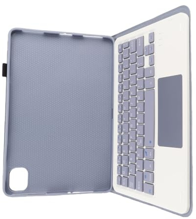 Yinhing Funda con Teclado para Pad 5 Pro 11, Panel Táctil Magnético | ABS+TPU, teclado desmontable, 3 ángulos, batería 280 mAh, hasta 80 h, compatible con Pad 5 2021 11
