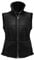Werner Christ ® Damen Lammfellweste Weste aus echtem Lammfell, Fell, vielseitige warme Fellweste auch als Reitweste, Outdoorweste & Winterweste geeignet, in schwarz, Gr. 34