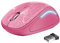 Trust Yvi FX Mouse Wireless con Illuminazione LED, Rosa