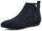 MaxMuxun Stivaletti Donna con Cerniera Stivaletti Classici con Pelle Scamosciata Finta Blu 39 EU
