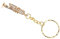 Schlüsselanhänger, Copper Trumpet Key Chain zur Eindämmung der Schlüsselkette Key-Ring Curb Link Chain Key Ring
