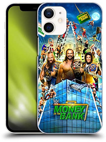 Head Case Designs Offizielle WWE Braun, Drew & Bayley 2020 Money In The Bank Harte Rueckseiten Handyhülle Hülle Huelle kompatibel mit Apple iPhone 12 Mini