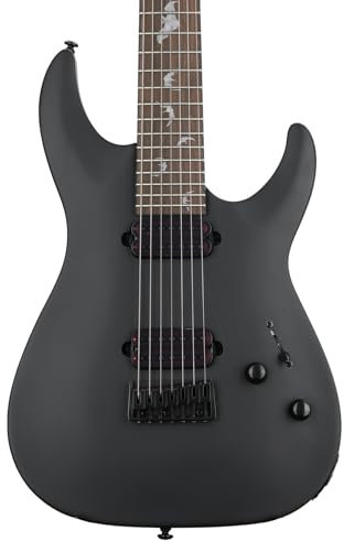 Schecter Damien 7 Satin Black 7-String E-Gitarre