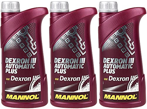 QR-Parts Set 85448198 MN8206-1 3x1 Liter Original MANNOL Automatikgetriebeöl Dexron III Automatic Plus Gear Oil