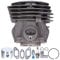 Fdit Kit Cilindro Pistone Parti di Ricambio Accessori per Motoseghe Adatto per Husqvarna 359 357XP 357 XP Epa Motosega