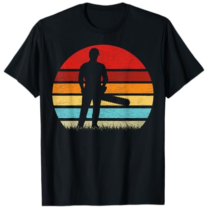 Vintage Retro Style Chainsaw Tree Surgeon T-Shirt