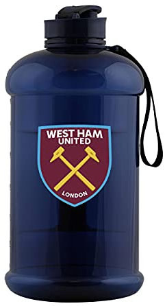 FOCO Premier League West Ham United 2000ml Water Bottle Jug Ideal For Sports Gym Cycling