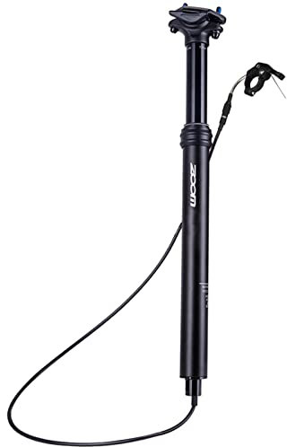 GANOPPER Dropper Post 31,6 Mountainbike Dropper Sattelstütze 31,6 mm 34,9 Hubkontakt Hexe Draht Fernbedienung MTB Dropper Sattelstütze Interale Kabel Routing Hebel