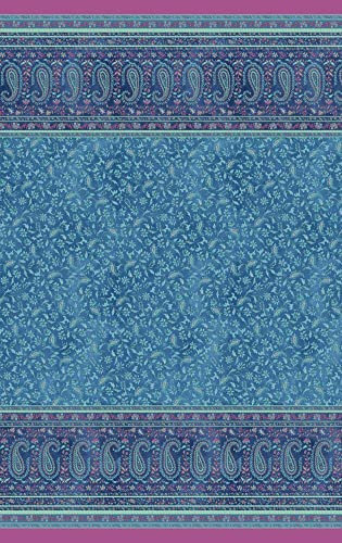 Bassetti Foulard, Baumwolle, BLAU, 350x270