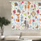 Yorida Kinderzimmer-Vorhänge, Jungenzimmer-Dekor, Dschungel-Safari-Vorhänge, Wald-Schlafzimmer-Dekor, Baby-Kinderzimmer, Kleinkind, Kinder-Fensterpaneele, Wohnzimmer, 213x160 cm