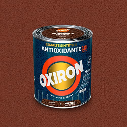 Oxiron Esmalte Antioxidante Martelé Marrón 4 L