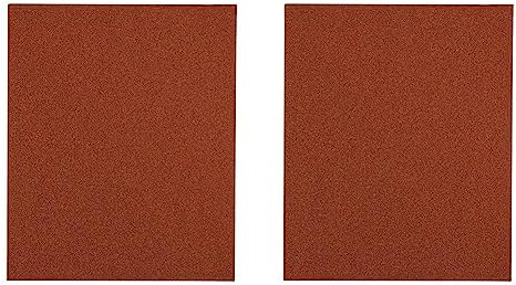 kwb Schleif-Papier Schleif-Bogen Flint für Holz, Farbe und Spachtel, 230 x 280 mm, verschweißt 5 Stk. Korn K-240 (Packung mit 2)