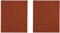 kwb Schleif-Papier Schleif-Bogen Flint für Holz, Farbe und Spachtel, 230 x 280 mm, verschweißt 5 Stk. Korn K-240 (Packung mit 2)