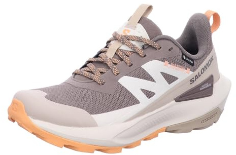 Salomon Elixir ACTIV GTX W Outdoor Schuhe Damen, Brown-Beige, 38