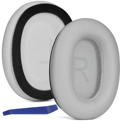 JOYSOG Ersatz-Ohrpolster für MPOW H12 H5 ANC Kopfhörer Ohrpolster Headset Ohrpolster Noise Cancelling Ohrenschützer (Grau)