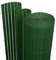 Cecaylie Canisse en PVC,Vert Brise vue balcon Renfort en 3 poids, anti-moisissure et facile d'entretien - Renforcé - Forte intimité pour jardin, balcon, terrasse(100 * 1000cm)