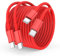 USB C to USB C Charger Cable 3m, 60W Type C Cable Lead Long Fast Charging Power for Apple iPhone 16/16 Pro/15 Plus/15 Pro Max, MacBook Pro, iPad Pro/Mini/Air 5/4, Samsung, Pixel, Red