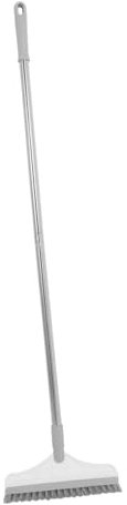 COLLBATH Heavy Duty Floor Scrubbing Brush Outdoor Yard Broom Long Handle Bathroom Cleaning Brush Indoor Dust Broom