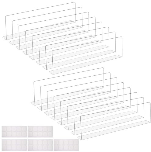 Spielzeugblocker Couch, 16x Spielzeugblocker für Möbel, 40x8x4cm Transparente Spielzeug-Blocker Unter Sofa Schutz Lückenblocker mit Klebeband, Bett Boden Blocking Board für Staub, Tiere, Spielzeug