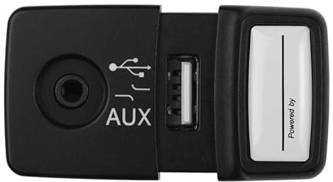 ZDCOZMD [Parti di Riparazione Auto] 735547937 Blue And Me Media Player Presa USB for modulo Porta di Ricarica AUX for Fiat 500 Panda Punto [Facile da sostituire]