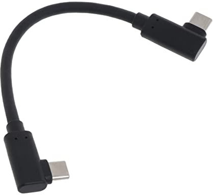 Duyeuau 90 Degree Type C Cable L Shape Charging Data Sync Cord Type-c Data Cable Cell Phone Fast Charging